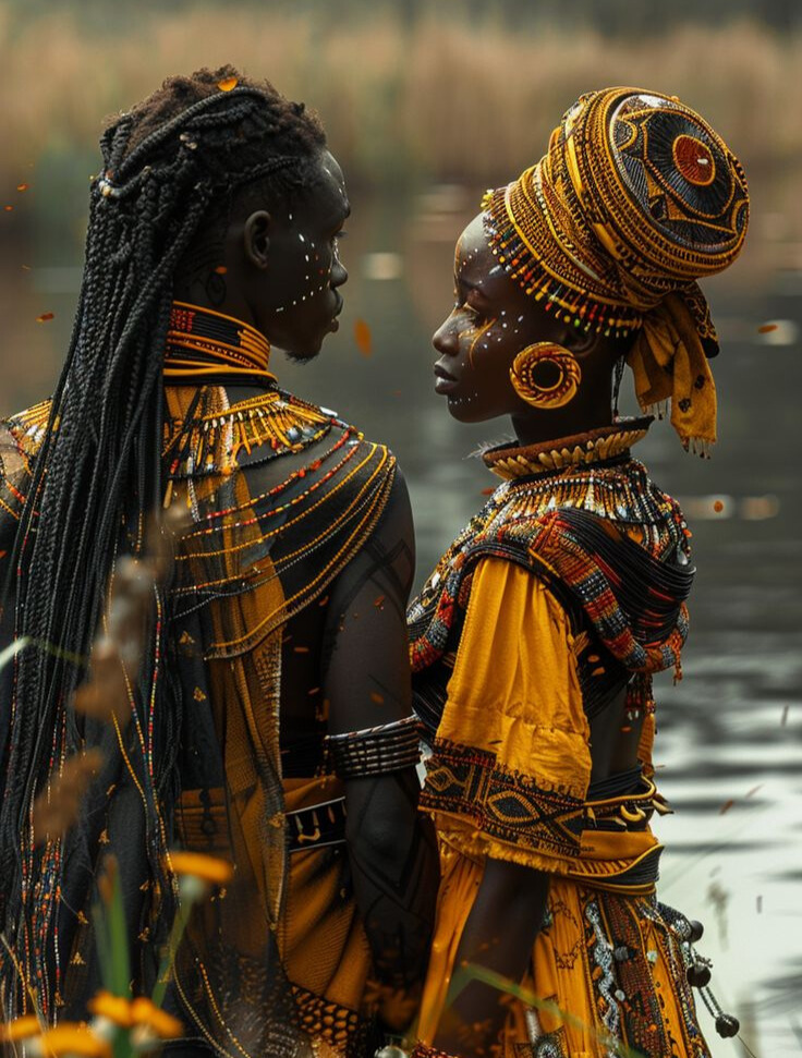 Two African Lovers